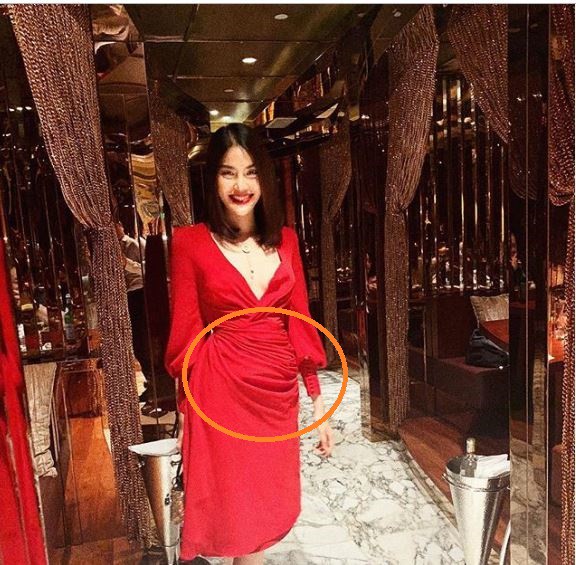 Lan Khuê khoe Valentine sang chảnh đầu tiên sau đám cưới nhưng netizen chỉ chú ý tới vòng 2 lùm lùm - Ảnh 2.