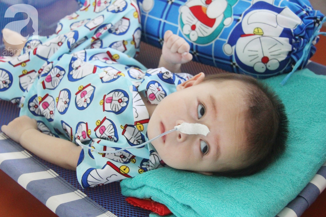 Hơn 1,2 tỷ đồng giúp đỡ bé trai 7 tháng tuổi bại não, bị mẹ bỏ rơi trước cổng chùa sang Singapore chữa trị - Ảnh 2.