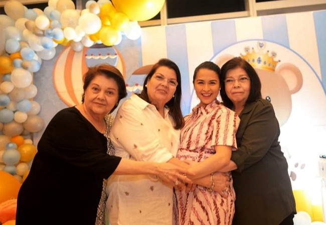 Chẳng mấy ai được như “Mỹ nhân đẹp nhất Philippines” Marian Rivera, được mẹ chồng tự tay chuẩn bị tiệc Baby shower  - Ảnh 2.
