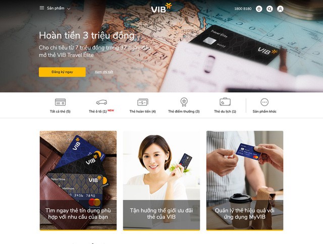 Những dịch vụ nổi bật tr&ecirc;n website ng&acirc;n h&agrave;ng số VIB - Ảnh 2.