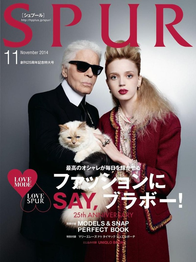 Nàng thơ bên Karl Lagerfeld: Choupette nàng thơ bên Karl Lagerfeld 