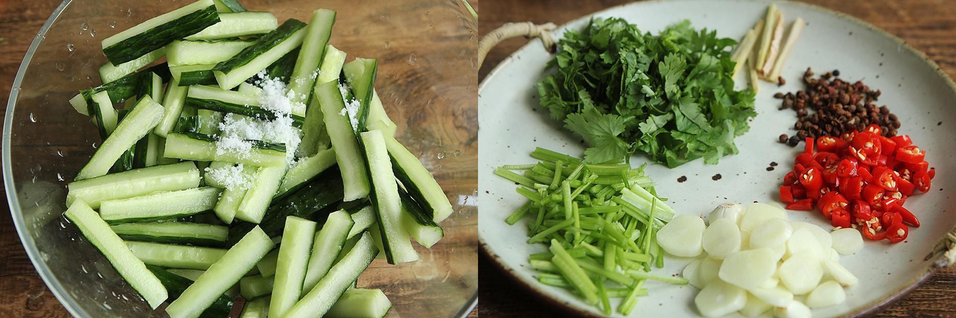 Dưa leo trộn chua cay: C&aacute;ch l&agrave;m dưa leo trộn chua cay cho gia đ&igrave;nh - Ảnh 2.