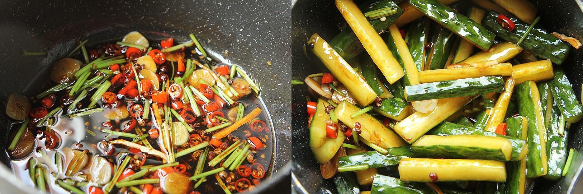 Dưa leo trộn chua cay: C&aacute;ch l&agrave;m dưa leo trộn chua cay cho gia đ&igrave;nh - Ảnh 4.