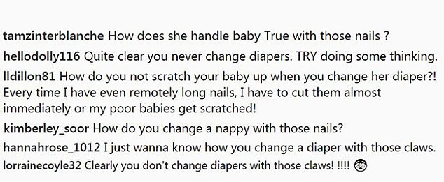 Bí ẩn: Làm sao cô chị vừa bị cắm sừng của Kylie Jenner có thể thay tã cho con với bộ nail cả cây số? - Ảnh 4.