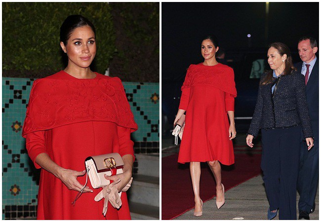 Khoảnh khắc Meghan ngượng chín mặt khi bị chồng bỏ rơi tại sân bay được người dùng mạng chia sẻ rần rần - Ảnh 3. Khoảnh khắc Meghan ngượng chín mặt khi bị chồng bỏ rơi tại sân bay được người dùng mạng chia sẻ rần rần - Ảnh 3.