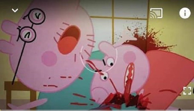 Phụ huynh bức xúc vì phim hoạt hình nổi tiếng dành cho trẻ em Peppa Pig bị biến tướng trên Youtube, chứa nội dung độc hại phản cảm - Ảnh 5.