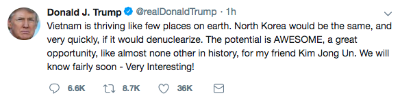 Tổng thống Trump: Twitter của tổng thống Trump 