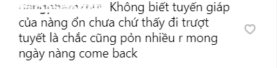 Đi trượt tuyết đón Tết xa nhà, Phạm Hương lại bị soi bệnh tuyến giáp - Ảnh 4.