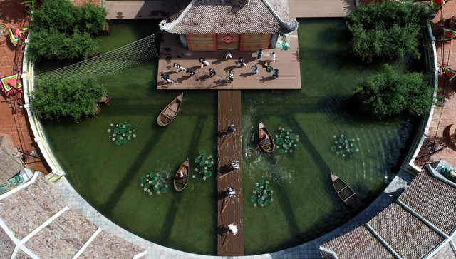 Nhạc nước, 3D Mapping ở Vinpearl Land: Phong vị mới cho ngày Tết - Ảnh 4.