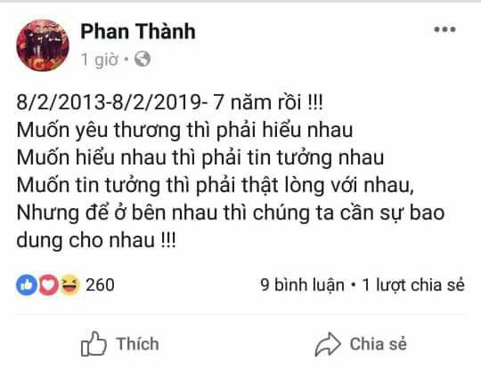 Chia tay bạn gái mới, Phan Thành lại nhớ về chuyện tình 7 năm nhưng đáng sợ nhất vẫn là phản ứng của Midu - Ảnh 1.