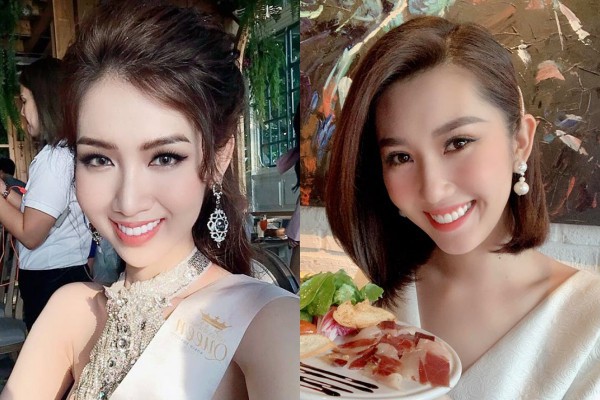 Mỹ nhân Việt đang thi Hoa hậu Chuyển giới giống Thúy Ngân Gạo nếp gạo tẻ như chị em một nhà - Ảnh 1.