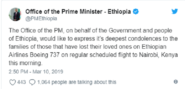 Thảm kịch: Máy bay của hãng hàng không Ethiopian Airlines chở 157 người rơi, không một ai sống sót - Ảnh 2.
