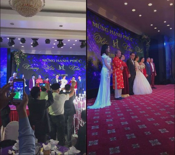 NSND Trung Hiếu tổ chức đám cưới với vợ trẻ kém 19 tuổi ở Thái Bình, bất ngờ nói điều này khiến cả hội trường thích thú - Ảnh 5.