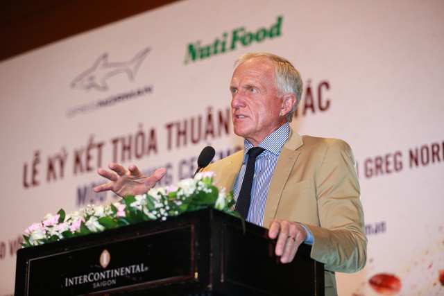 Nutifood Hợp Tác Cùng Huyền Thoại Golf Greg Norman Mang Văn Hóa Cà Phê Việt Ra Thế Giới - Ảnh 1. Nutifood Hợp Tác Cùng Huyền Thoại Golf Greg Norman Mang Văn Hóa Cà Phê Việt Ra Thế Giới - Ảnh 1.