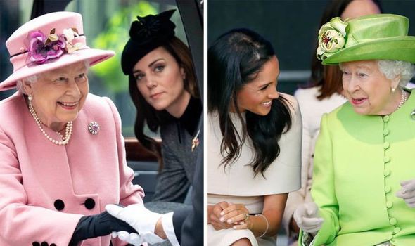 Meghan chỉ mất 1 tháng để được tháp tùng Nữ hoàng đi dự sự kiện trong khi Kate phải chờ 8 năm và đây là lý do khiến ai cũng phải gật gù thừa nhận - Ảnh 1.