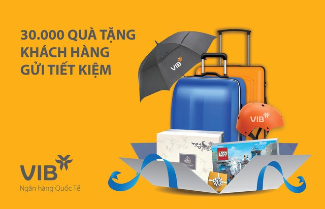 Nhận quà không giới hạn khi gửi tiết kiệm tại VIB - Ảnh 1. Nhận quà không giới hạn khi gửi tiết kiệm tại VIB - Ảnh 1.