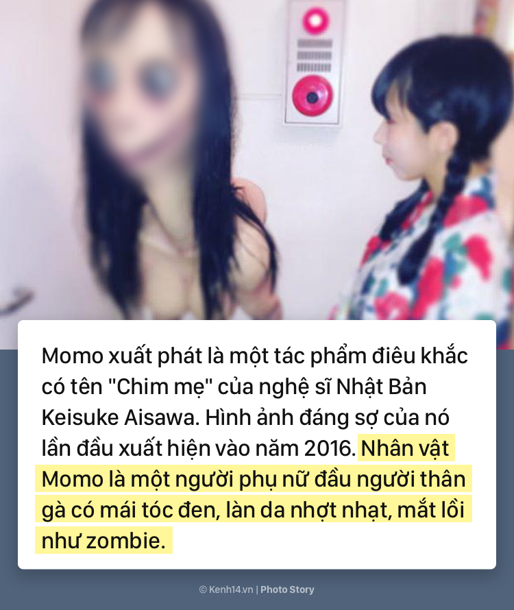 Tò mò về thử thách tự sát Momo? Đây là một trong những chủ đề được quan tâm nhiều nhất trên mạng xã hội. Khám phá hình ảnh và cùng nhau suy nghĩ về ý nghĩa của nó.