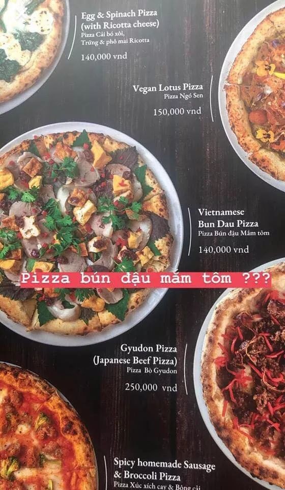 Pizza bún đậu mắm tôm: sự kết hợp khiến cộng đồng mạng nghe thôi đã muốn chao đảo - Ảnh 1.
