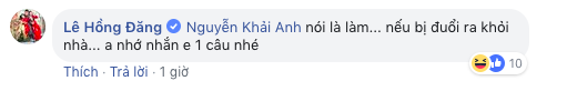 Hồng Đăng, Khải Anh chúc vợ 8/3: Dân mạng thì thích thú còn bà xã lại mắng: Cút đi - Ảnh 3.