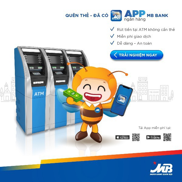 APP MBbank: Rút tiền ATM không cần thẻ - an toàn tuyệt đối - Ảnh 3.