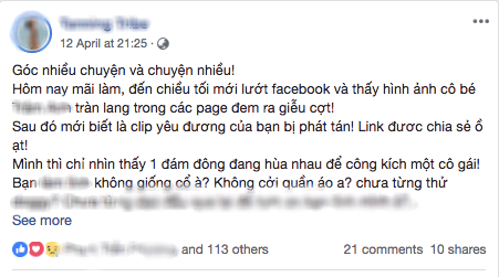 Dân mạng kêu gọi ngừng “đòi link” clip nóng và mạt sát hot girl T.A: Sống thông cảm cho nhau hơn đi! - Ảnh 3. Dân mạng kêu gọi ngừng “đòi link” clip nóng và mạt sát hot girl T.A: Sống thông cảm cho nhau hơn đi! - Ảnh 3.