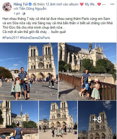 Dân mạng Việt thảng thốt, giăng status xót xa trước vụ cháy Nhà thờ Đức Bà Paris - Ảnh 6.