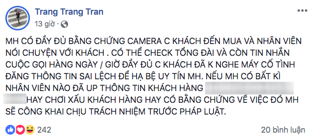 Gái xinh nổi tiếng Instagram chối bay việc là chủ shop dính phốt bán quần áo cũ sửa lại, cãi nhau tay đôi với khách - Ảnh 4.