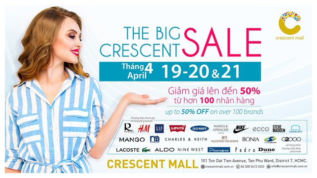 Sự kiện 3 ngày Sale khủng tại Crescent mall đã trở lại!!! - Ảnh 1.