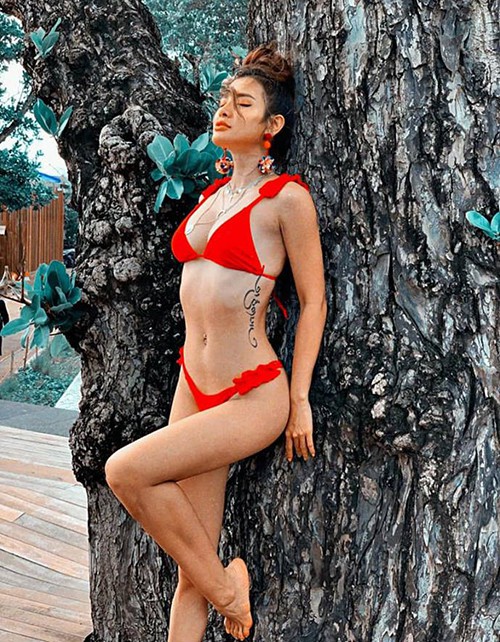 Đánh bại Ngọc Trinh, đây mới là nữ hoàng bikini mới của showbiz Việt - Ảnh 3.