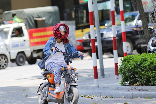 Tuyển tập những bức ảnh Ninja chống nắng khiến chị em cười như được mùa - Ảnh 12. Tuyển tập những bức ảnh Ninja chống nắng khiến chị em cười như được mùa - Ảnh 12.