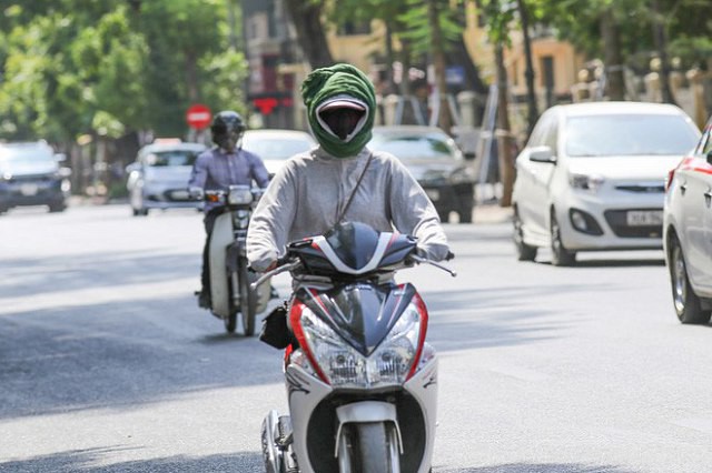 Tuyển tập những bức ảnh Ninja chống nắng khiến chị em cười như được mùa - Ảnh 13. Tuyển tập những bức ảnh Ninja chống nắng khiến chị em cười như được mùa - Ảnh 13.