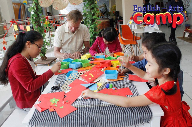 7 tuần trải nghiệm sáng tạo cùng English – Arts camp - Ảnh 1.