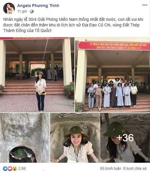 Chẳng cần check-in sang chảnh, Angela Phương Trinh vẫn gây sốt với khoảnh khắc giản dị và ý nghĩa dịp nghỉ lễ - Ảnh 1. Chẳng cần check-in sang chảnh, Angela Phương Trinh vẫn gây sốt với khoảnh khắc giản dị và ý nghĩa dịp nghỉ lễ - Ảnh 1.