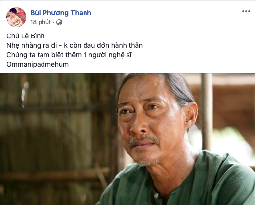 NSND Hồng Vân, Thân Thúy Hà cùng nhiều sao Việt đau xót tiễn biệt nghệ sĩ Lê Bình - Ảnh 13.