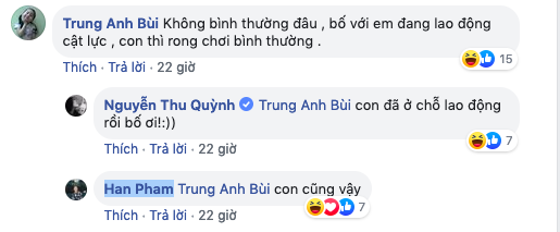 Phì cười với màn hội thoại ngoài đời thật của ông bố Trung Anh Về nhà đi con với 3 cô con gái Thu Quỳnh - Bảo Thanh - Bảo Hân - Ảnh 2. Phì cười với màn hội thoại ngoài đời thật của ông bố Trung Anh Về nhà đi con với 3 cô con gái Thu Quỳnh - Bảo Thanh - Bảo Hân - Ảnh 2.