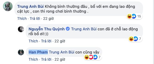 Phì cười với màn hội thoại ngoài đời thật của ông bố Trung Anh Về nhà đi con với 3 cô con gái Thu Quỳnh - Bảo Thanh - Bảo Hân  - Ảnh 2.