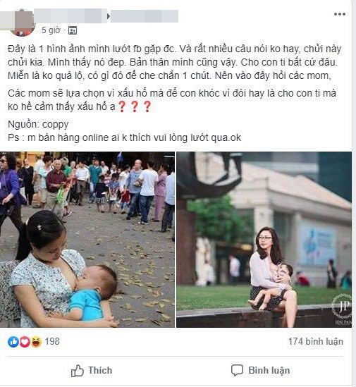 Không nên cho con bú nơi công cộng hay cứ mặc kệ thiên hạ đi, mình làm theo cách của mình? - Ảnh 1.