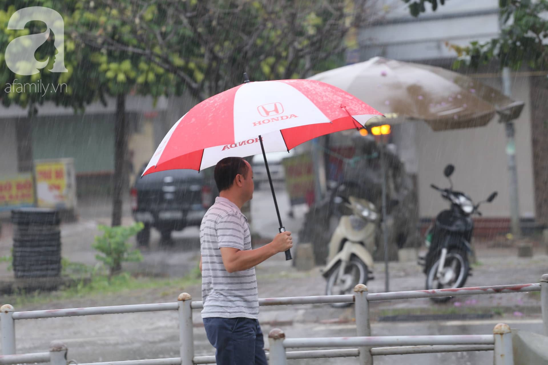 Mong mỏi đến hao mòn, cuối cùng Hà Nội cũng đã có mưa sau bao ngày nóng như chảo lửa - Ảnh 11.