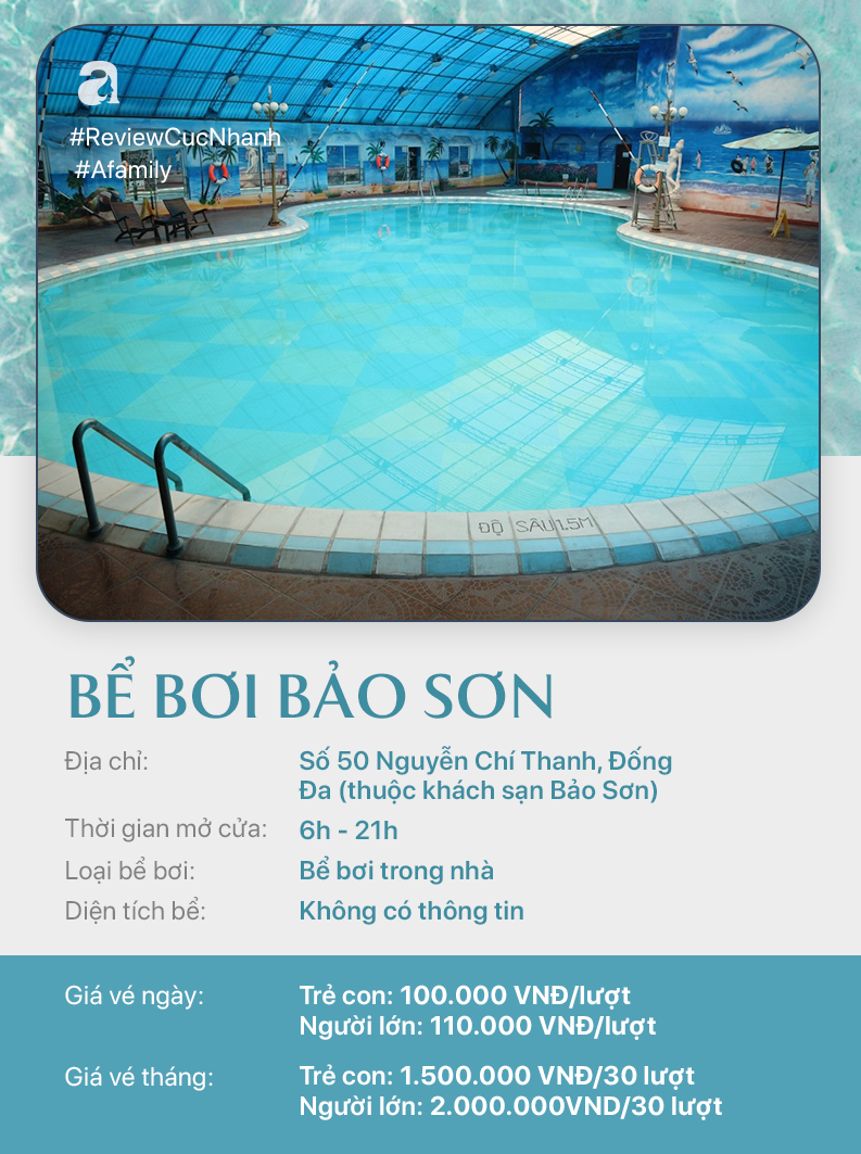 Hè đến rồi, cùng review nhanh các bể bơi ở Hà Nội để chọn chỗ bơi cho con nào  - Ảnh 10.