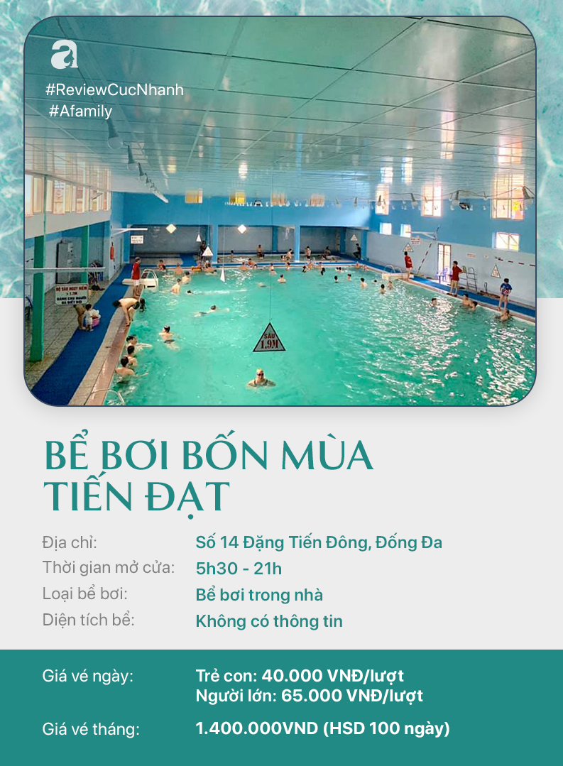 Hè đến rồi, cùng review nhanh các bể bơi ở Hà Nội để chọn chỗ bơi cho con nào  - Ảnh 3.