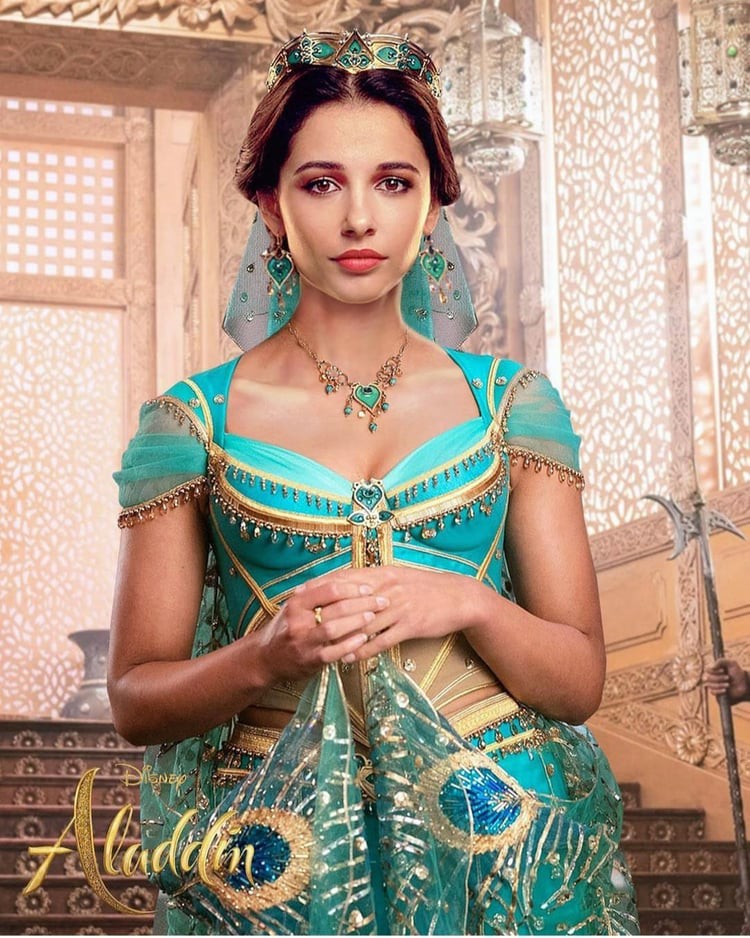 Vẻ đẹp ngơ ngẩn lòng người của nàng công chúa Jasmine trong Aladdin 2019 - Ảnh 3.