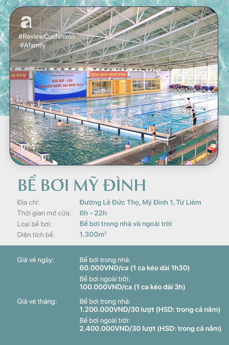 Hè đến rồi, cùng review nhanh các bể bơi ở Hà Nội để chọn chỗ bơi cho con nào  - Ảnh 8.