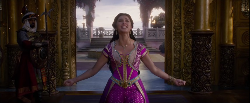 Nữ chính phim Aladdin khoe giọng khủng trong MV nhạc phim đầy mãnh liệt - Ảnh 5.