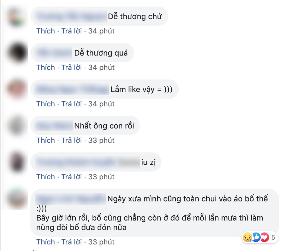 Bức ảnh gây sốt MXH trong một chiều mưa mùa Hạ: Bố luôn yêu thương và che chở cho con theo cách của riêng mình - Ảnh 3.