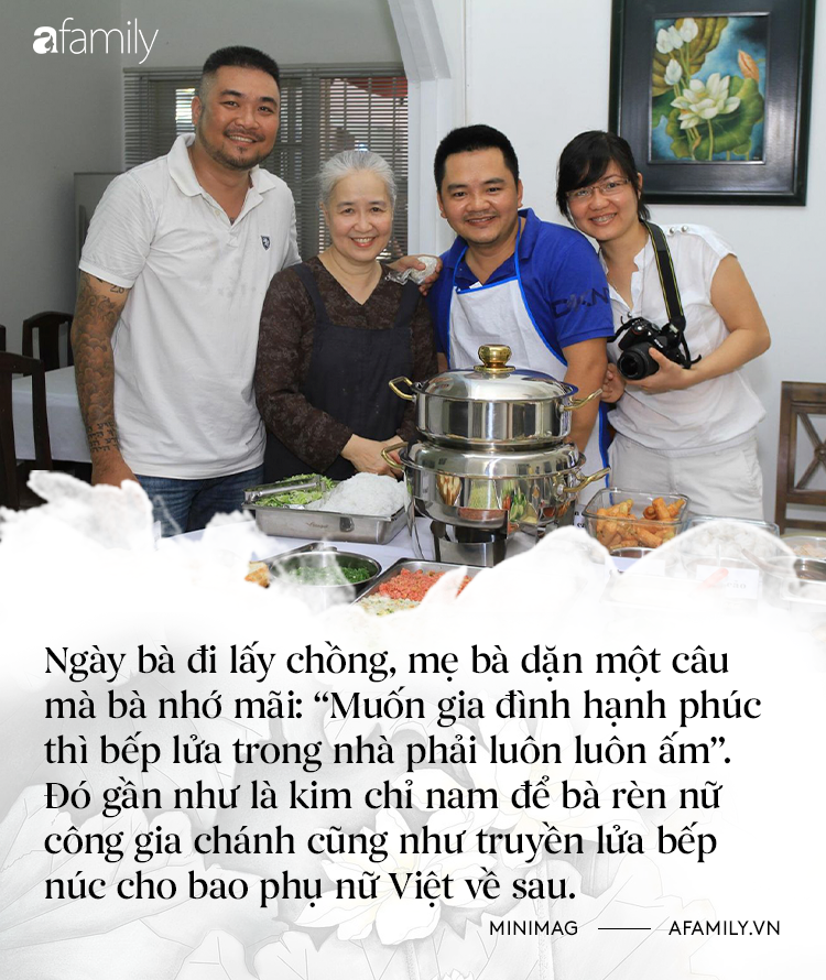 Nguyễn Dzoãn Cẩm Vân - Qua bao truân chuyên để thành Huyền thoại của gian bếp Việt, cuối cùng vì chữ An mà buông bỏ tất cả - Ảnh 2.