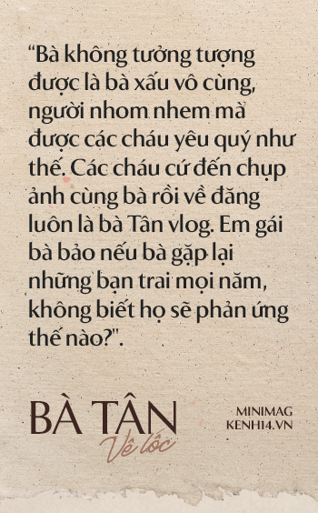 Gặp bà Tân Vê Lốc có 1 triệu subscribe nhờ nấu ăn khổng lồ: Bà xấu xí nhom nhem mà được các cháu yêu quý đến thế, vui lắm! - Ảnh 14.