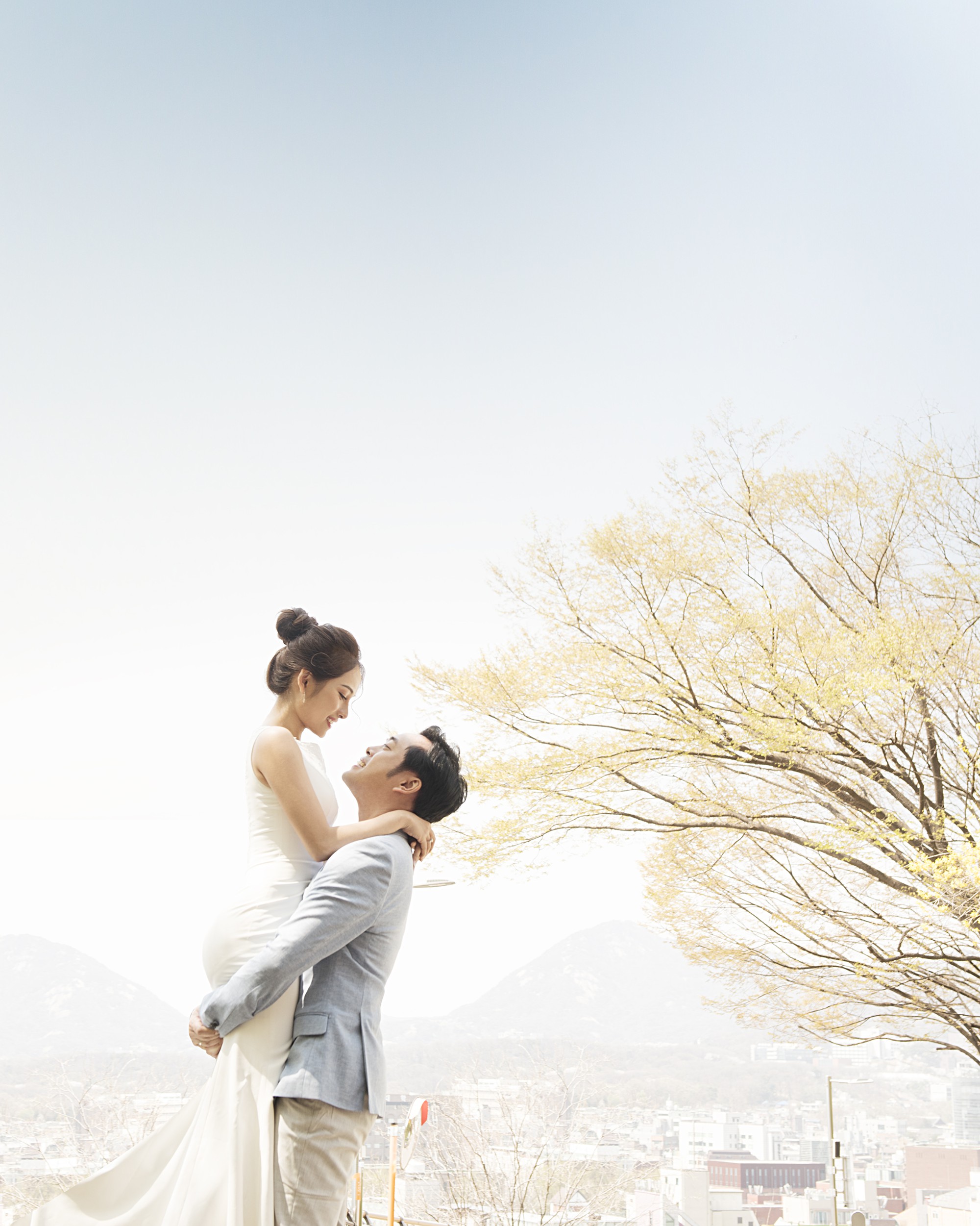 Ảnh cưới đẹp như phim chụp tại Hàn Quốc của Dương Khắc Linh và vợ trẻ kém 13 tuổi - Ảnh 10.