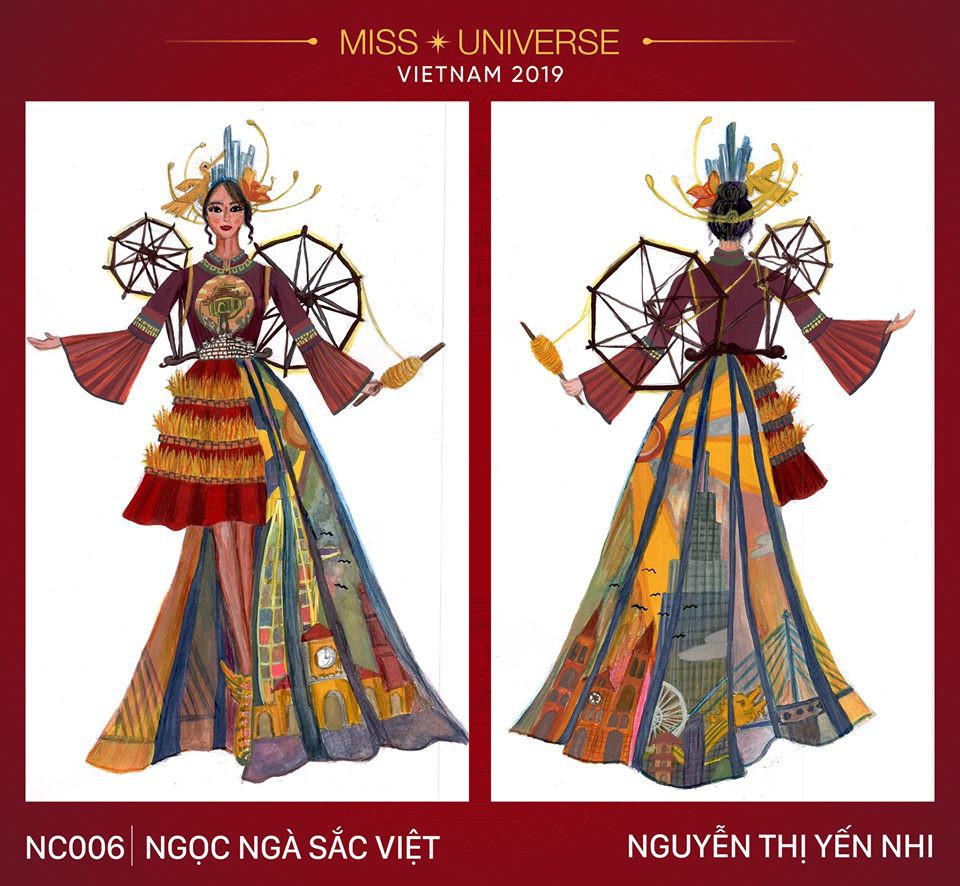 Hoàng Thùy không chỉ có trang phục Bàn Thờ, còn cả thiết kế chuồn chuồn, trâu hay cà phê phin để cân nhắc - Ảnh 12. Hoàng Thùy không chỉ có trang phục Bàn Thờ, còn cả thiết kế chuồn chuồn, trâu hay cà phê phin để cân nhắc - Ảnh 12.