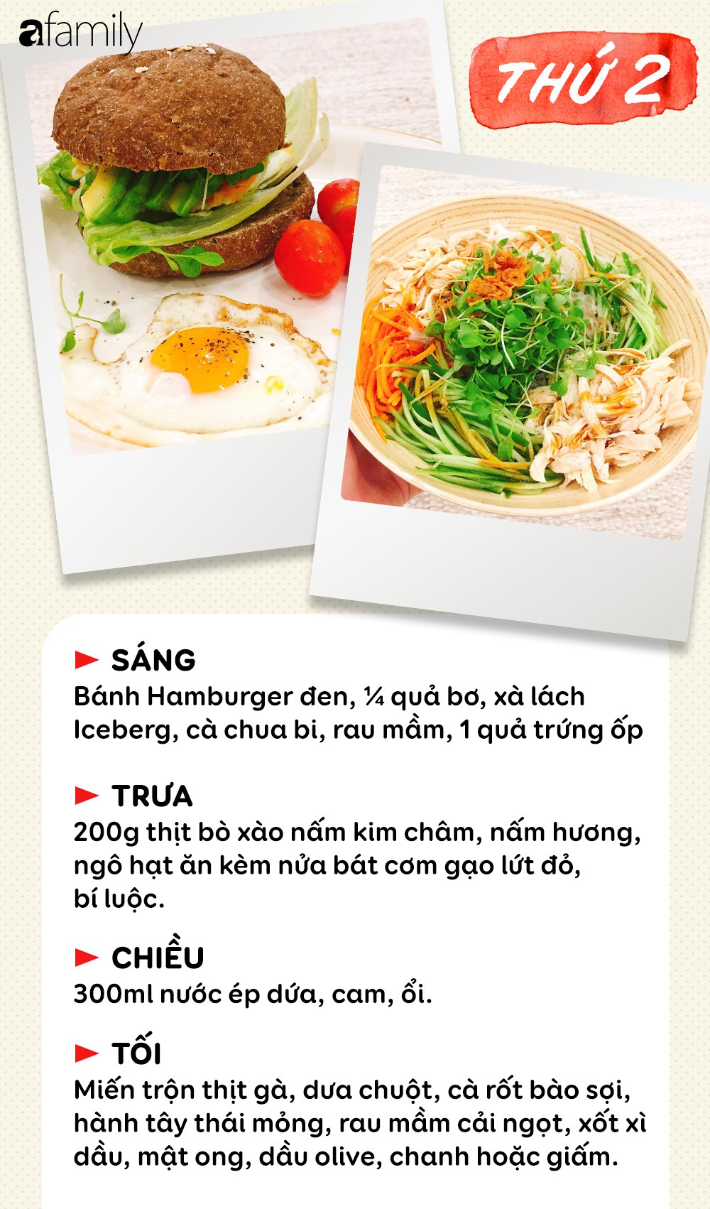 Thực đơn eat clean ngày 1 - Ảnh 1.