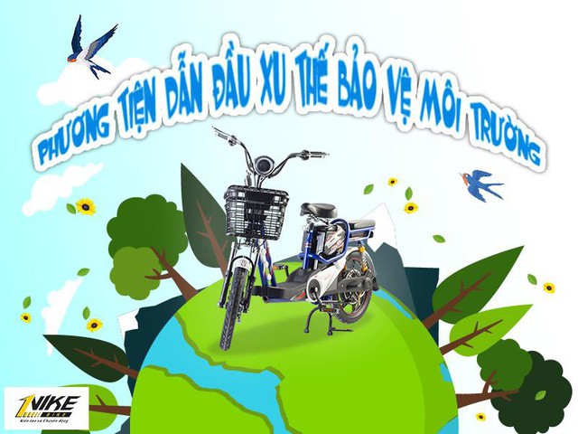 Xe đạp điện – “giải pháp xanh” cho môi trường - Ảnh 1. Xe đạp điện – “giải pháp xanh” cho môi trường - Ảnh 1.